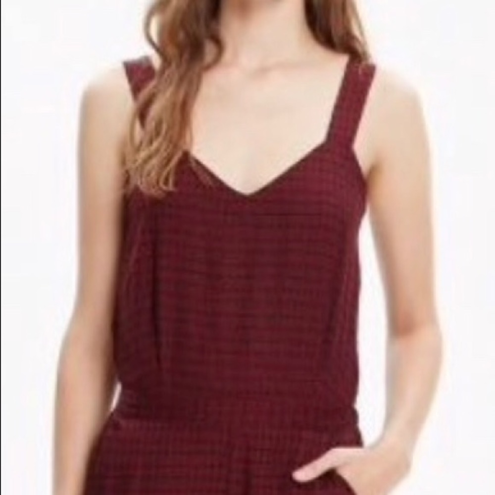 Madewell tank jumpsuit